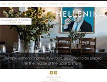 Tablet Screenshot of hellenika.com.au